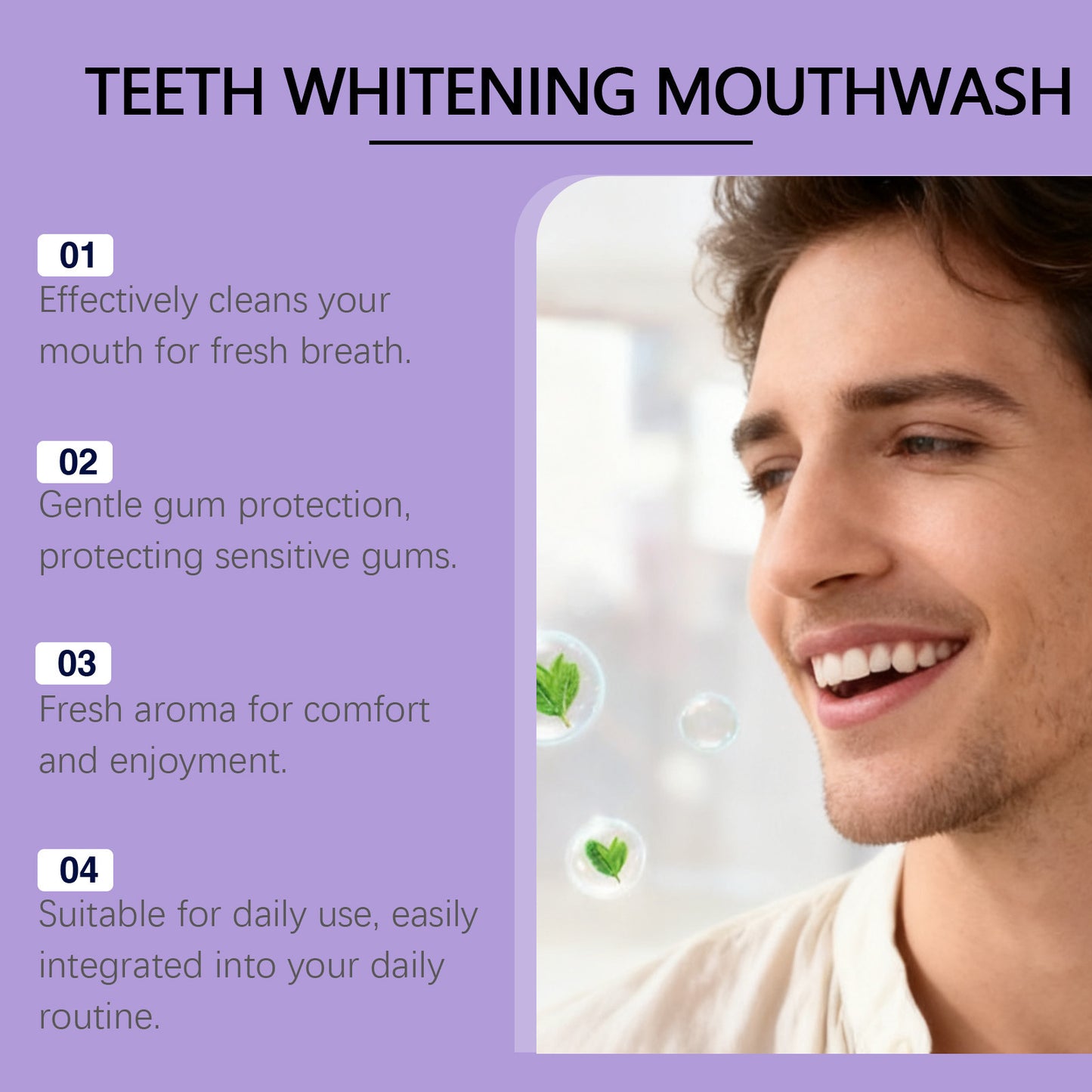 Purple Mouthwash