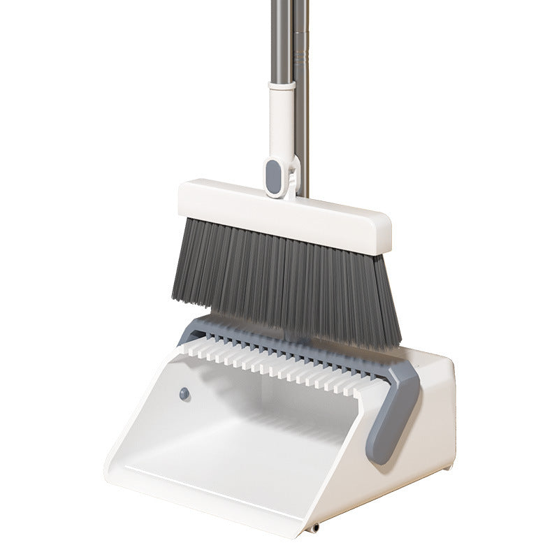 Foldable Broom and Dustpan Set for Home Cleaning