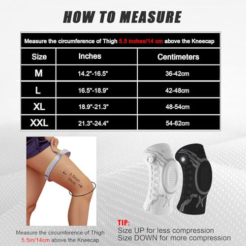 Adjustable Compression Knee Support with Patella